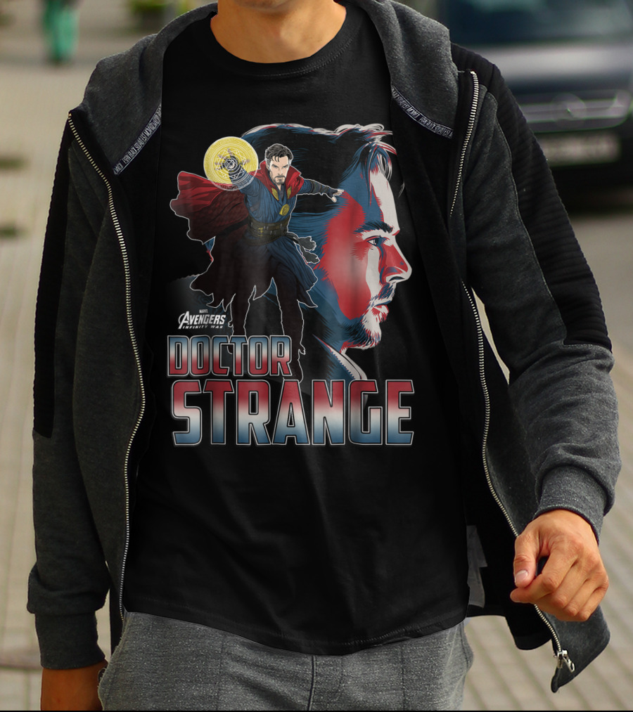 Doctor Strange Profile Avengers Infinity War T-Shirt
