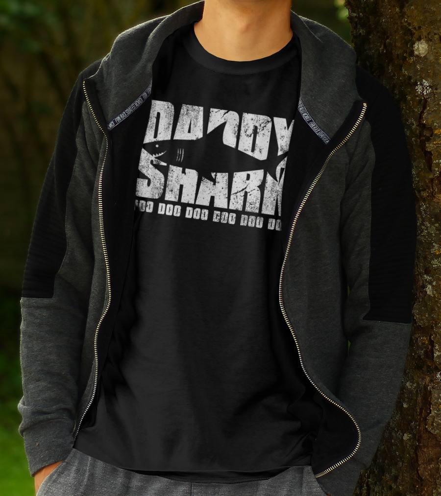 Daddy Shark Doo Doo Doo Mens Cool Daddy Shark T-Shirt