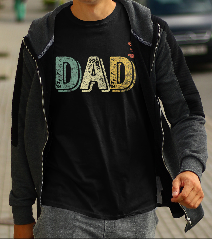 Dad Cubed Dad Of Three Father Mens T-Shirt