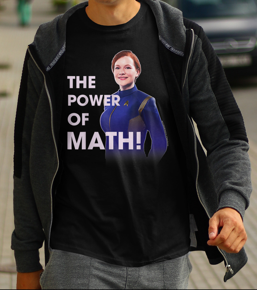 Star Trek Discovery The Power Of Math Tilly T-Shirt