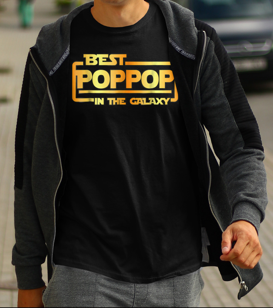 Best Poppop In The Galaxy T-Shirt