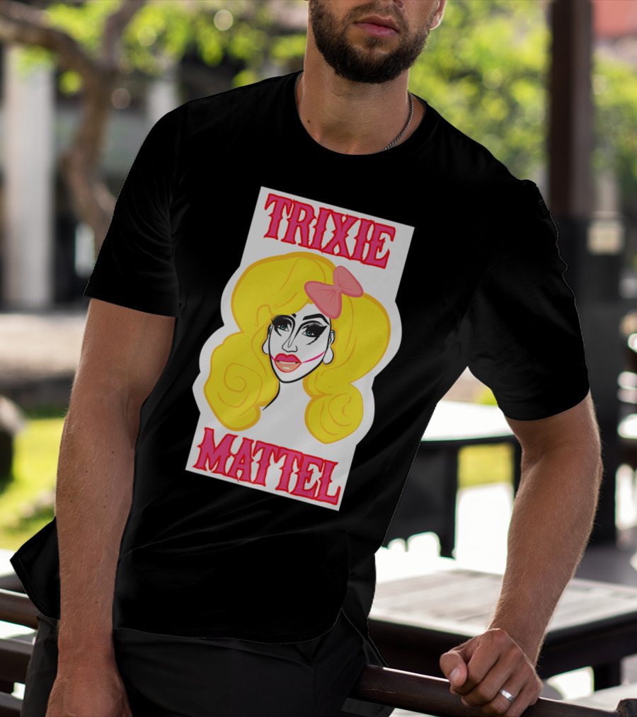 Trixie Mattel Drag Merch Skinny Legend Bow T-Shirt