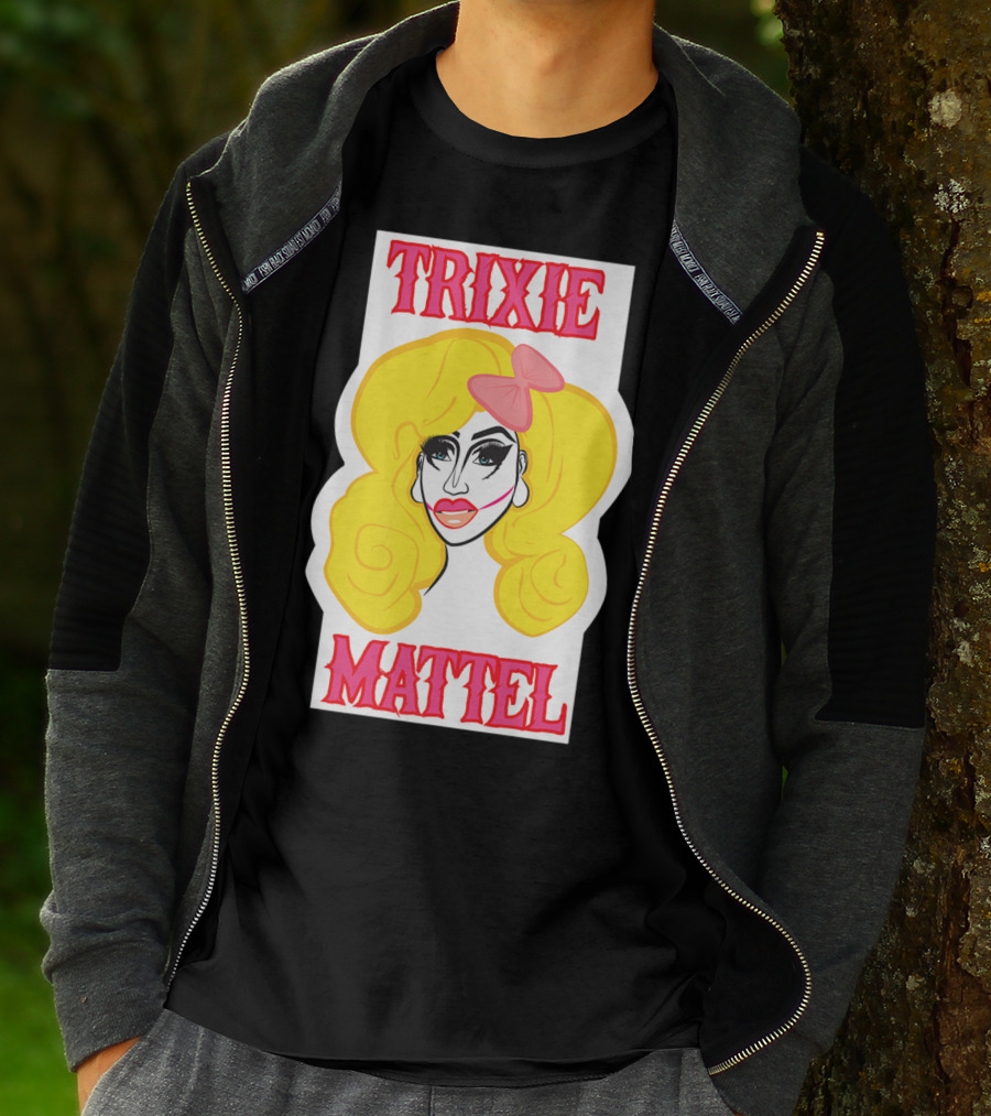 Trixie Mattel Drag Merch Skinny Legend Bow T-Shirt