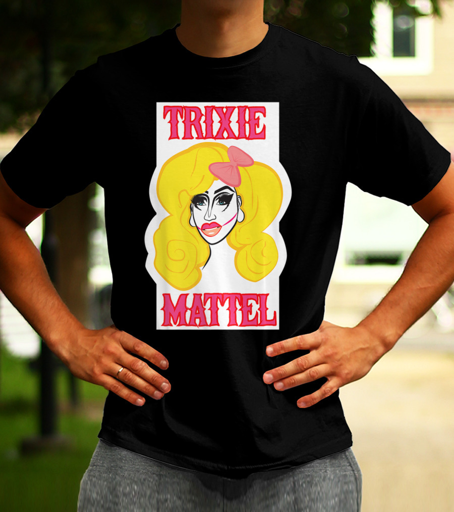 Trixie Mattel Drag Merch Skinny Legend Bow T-Shirt