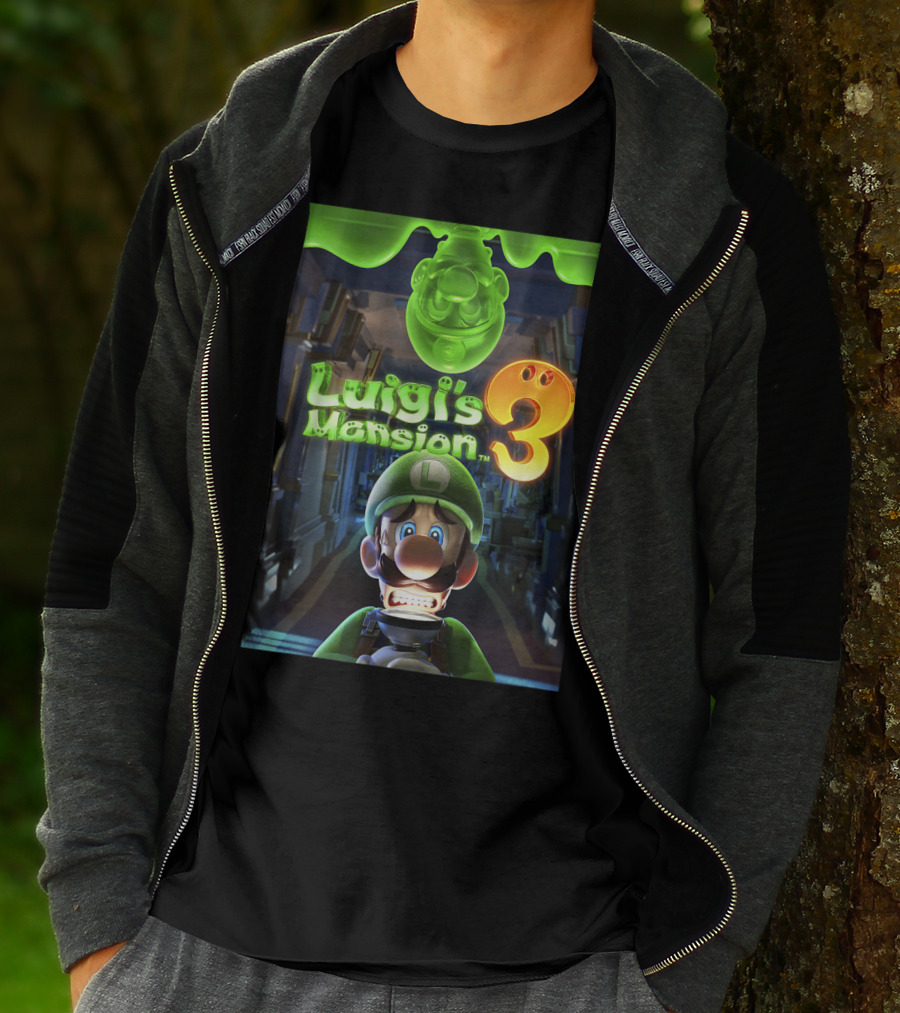 Luigi's Mansion 3 Luigi Ghostly Adventure T-Shirt