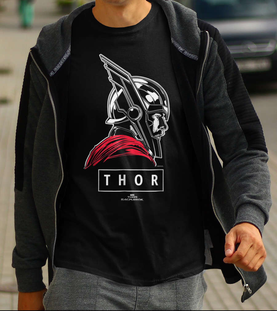 Marvel Thor Ragnarok God Of Tonal Thor Helmet T-Shirt