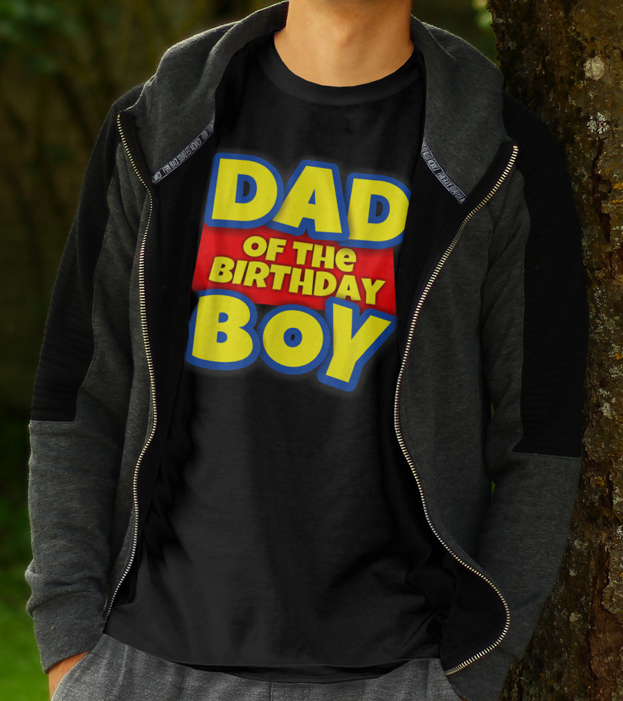 Dad Of The Birthday Boy Toy Story Inspired T-Shirt