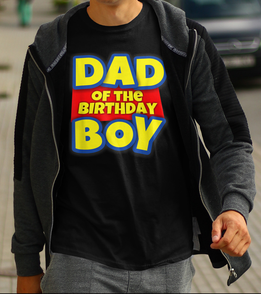 Dad Of The Birthday Boy Toy Story Inspired T-Shirt