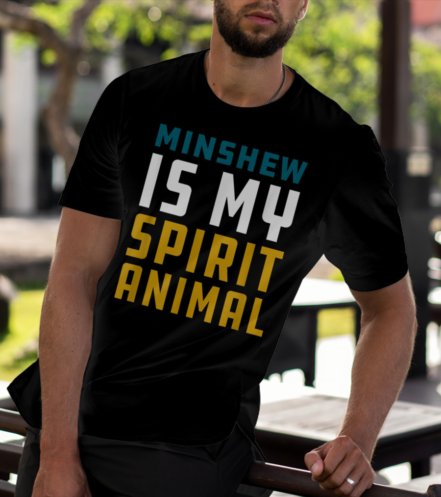 Minshew Is My Spirit Animal Mens Shirt Sports T-Shirt