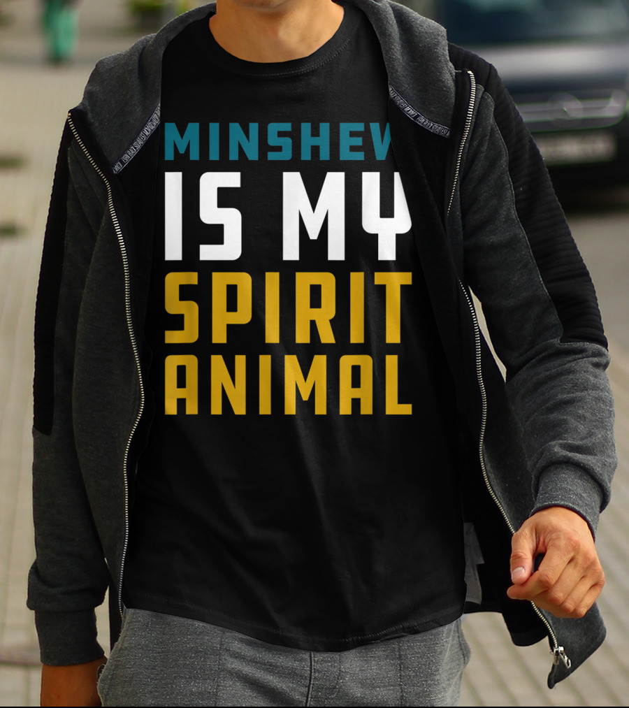Minshew Is My Spirit Animal Mens Shirt Sports T-Shirt