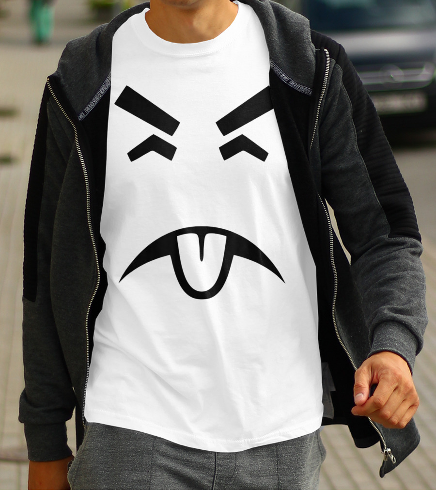 Mr Yuck Mister Chemical Warning Poison Control Symbol Face T-Shirt