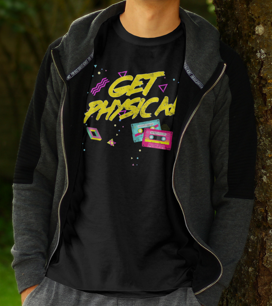 Get Physical Totally Rad Vintage Cassette T-Shirt