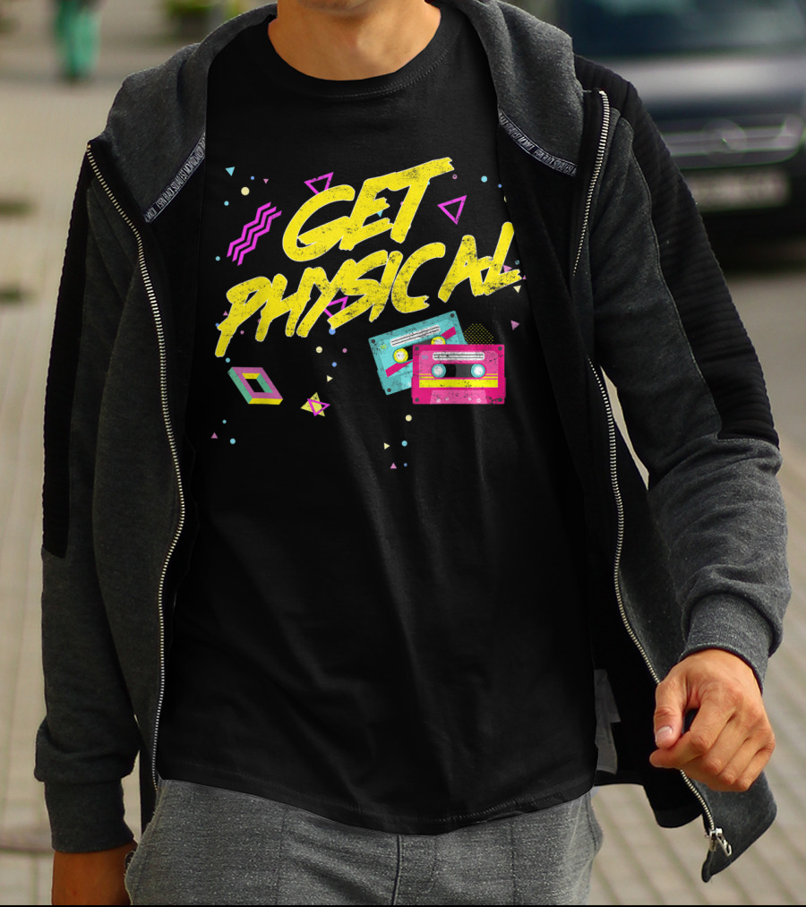 Get Physical Totally Rad Vintage Cassette T-Shirt