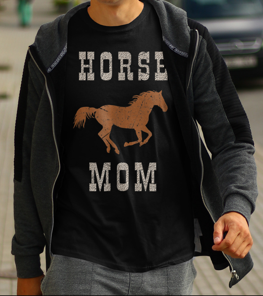 HORSE MOM Riding Horse Lover T-Shirt