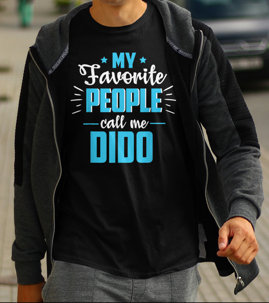 My Favorite People Call Me Dido Father's Day Grandpa T-Shirt