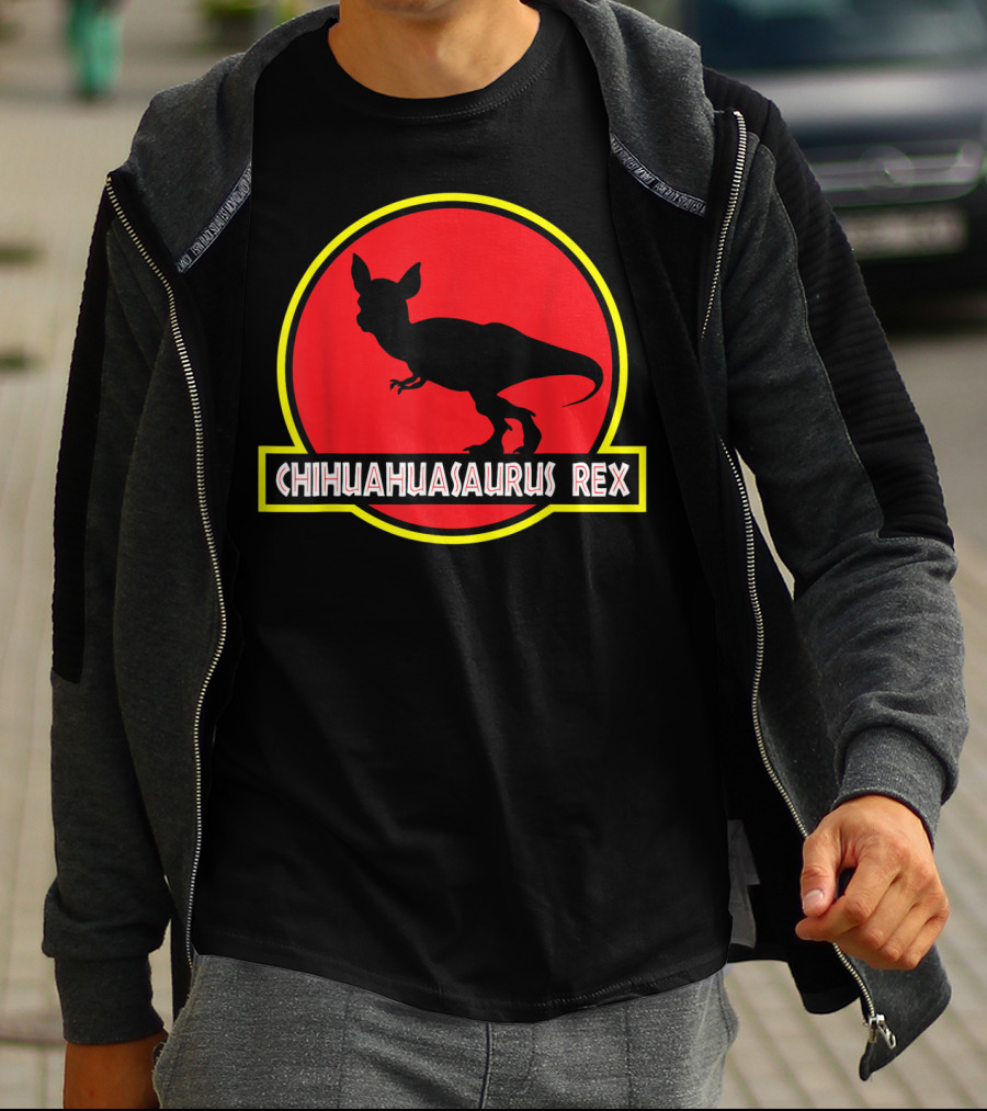 Chihuahuasaurus Rex Funny Chihuahua T-Shirt
