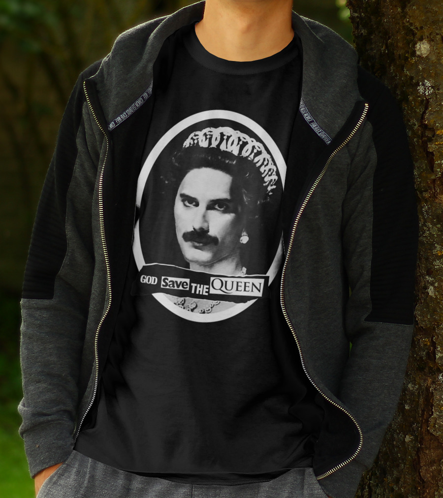God Save The Queen I Will Be A Legend Rock Queen T-Shirt