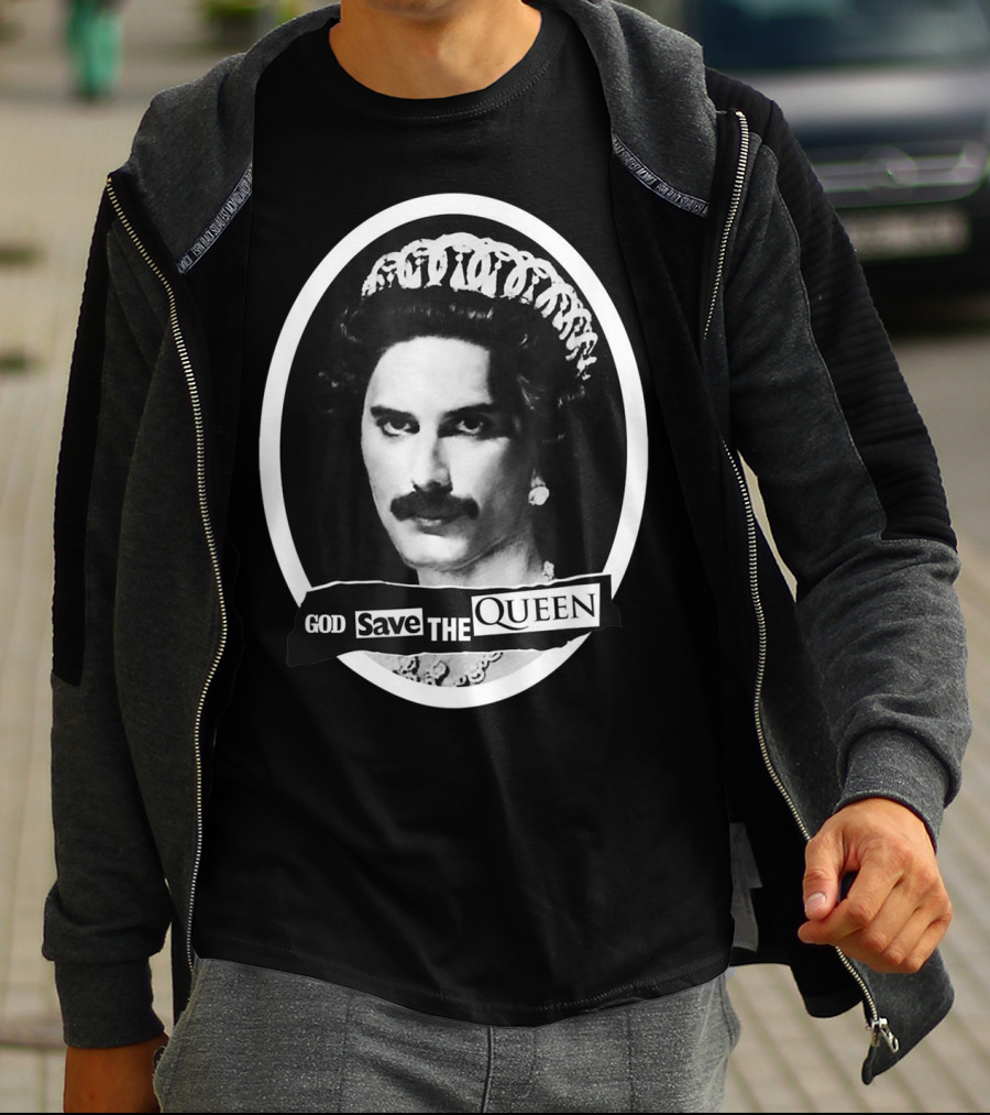 God Save The Queen I Will Be A Legend Rock Queen T-Shirt