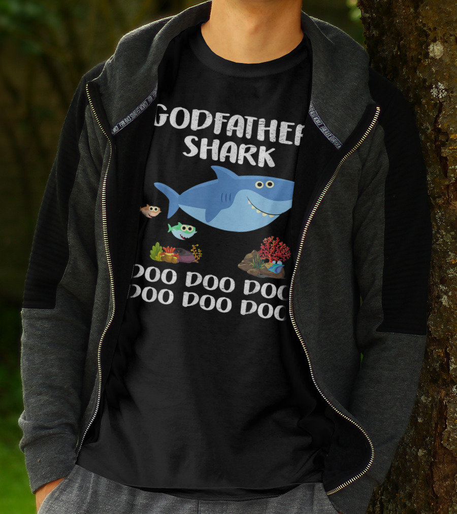 Godfather Shark Doo Doo Doo Doo Doo Doo T-Shirt