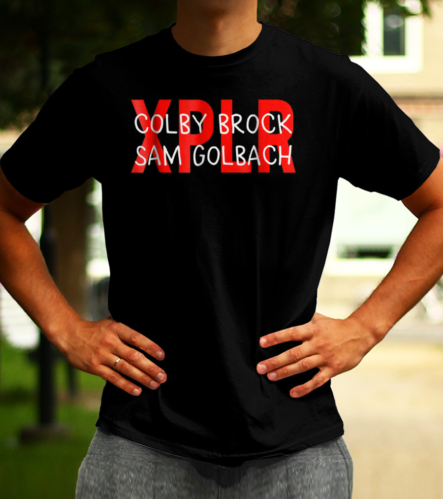 Colby Brock Sam Golbach XPLR T-Shirt
