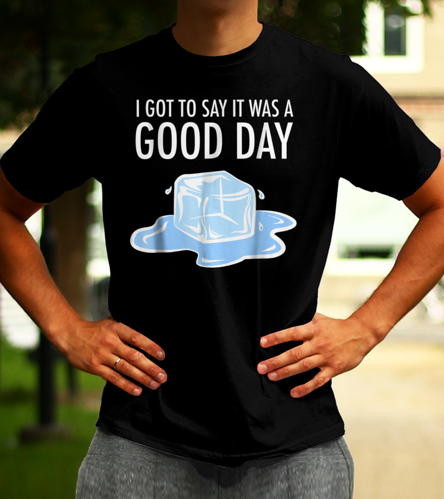 I Got To Say It Was A Good Day Ice Cube Hip Hop Rap T-Shirt