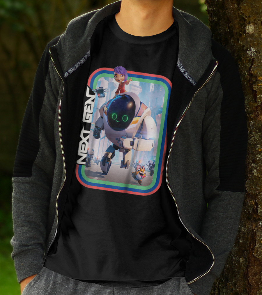 Kids Netflix Next Gen Teamwork Inspiring Adventure T-Shirt