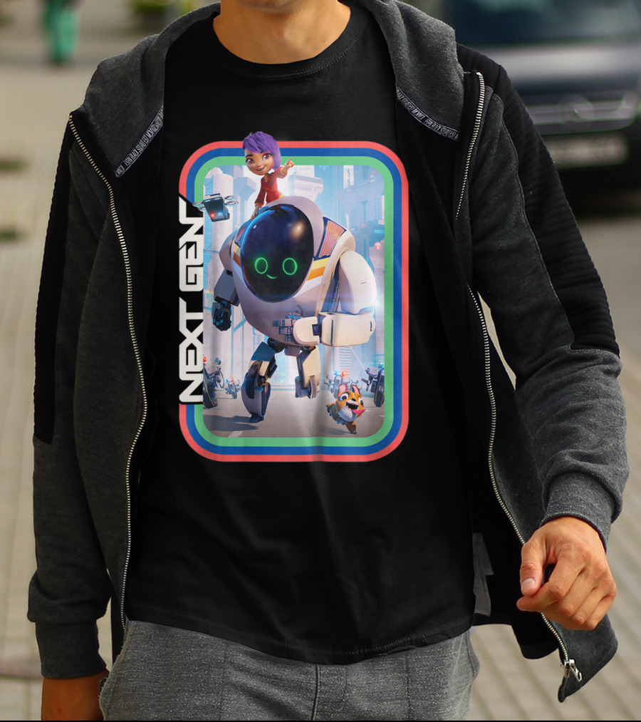 Kids Netflix Next Gen Teamwork Inspiring Adventure T-Shirt