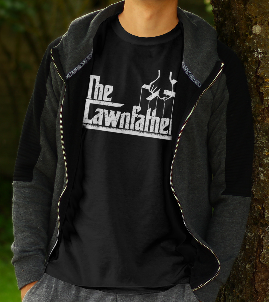 The Lawnfather Lawn Mowing Funny For Father's Day T-Shirt