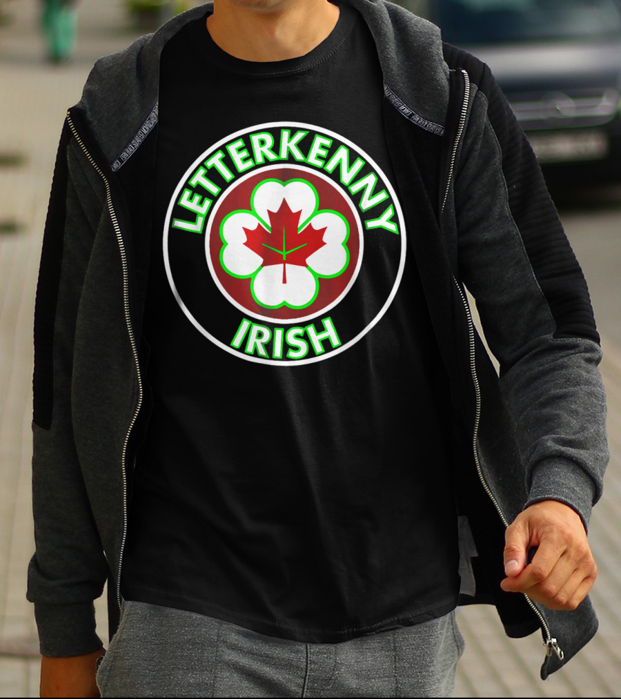 Letterkenny Irish Maple Leaf Clover T-Shirt