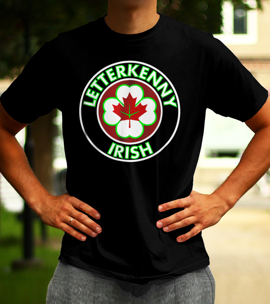 Letterkenny Irish Maple Leaf Clover T-Shirt