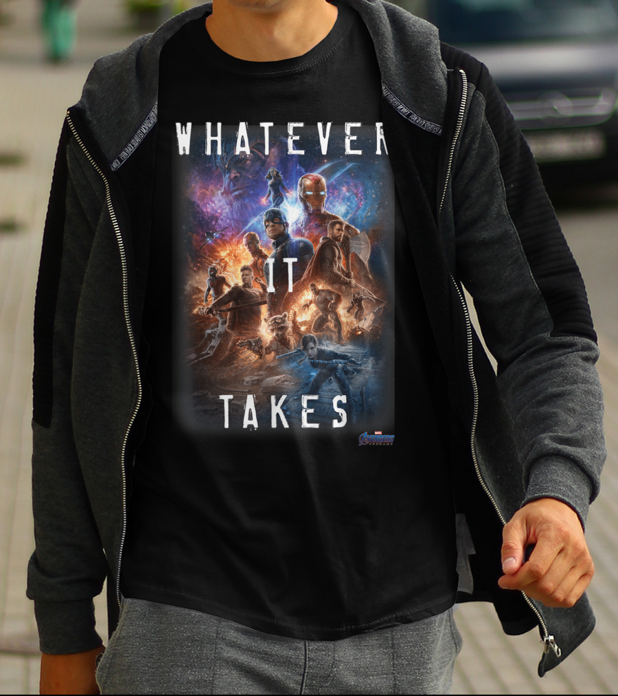 Marvel Avengers Endgame Movie Whatever It Takes T-Shirt