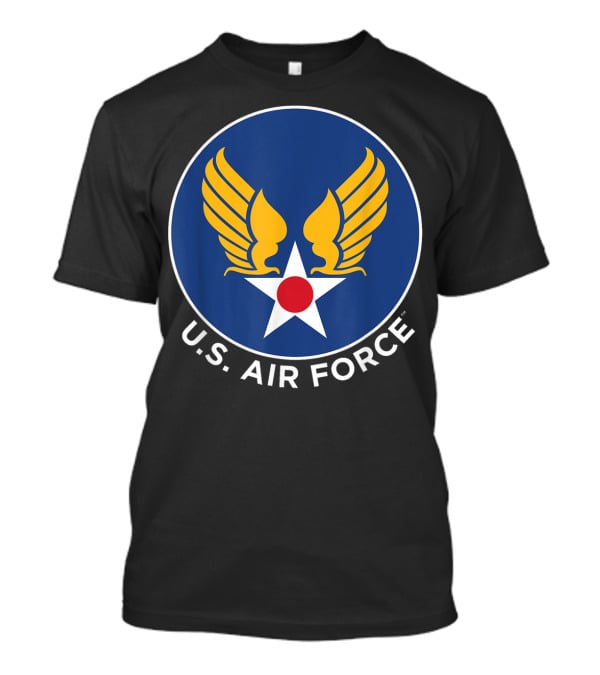 Captain Marvel US Air Force Logo Badge Marvel Official Merchandise T-Shirt