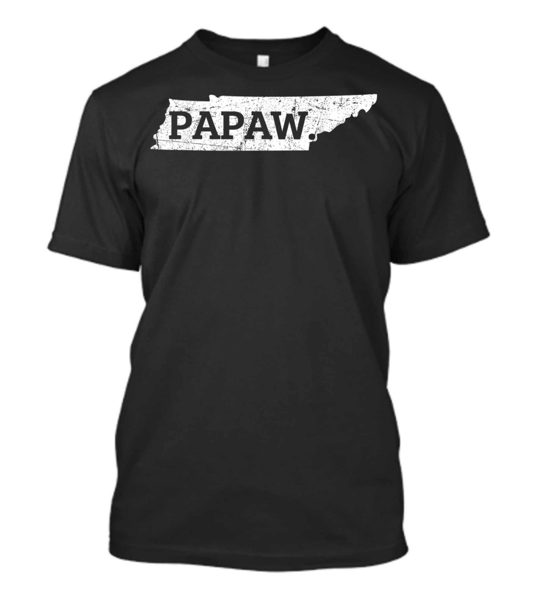 Papaw Tennessee State Map T-Shirt