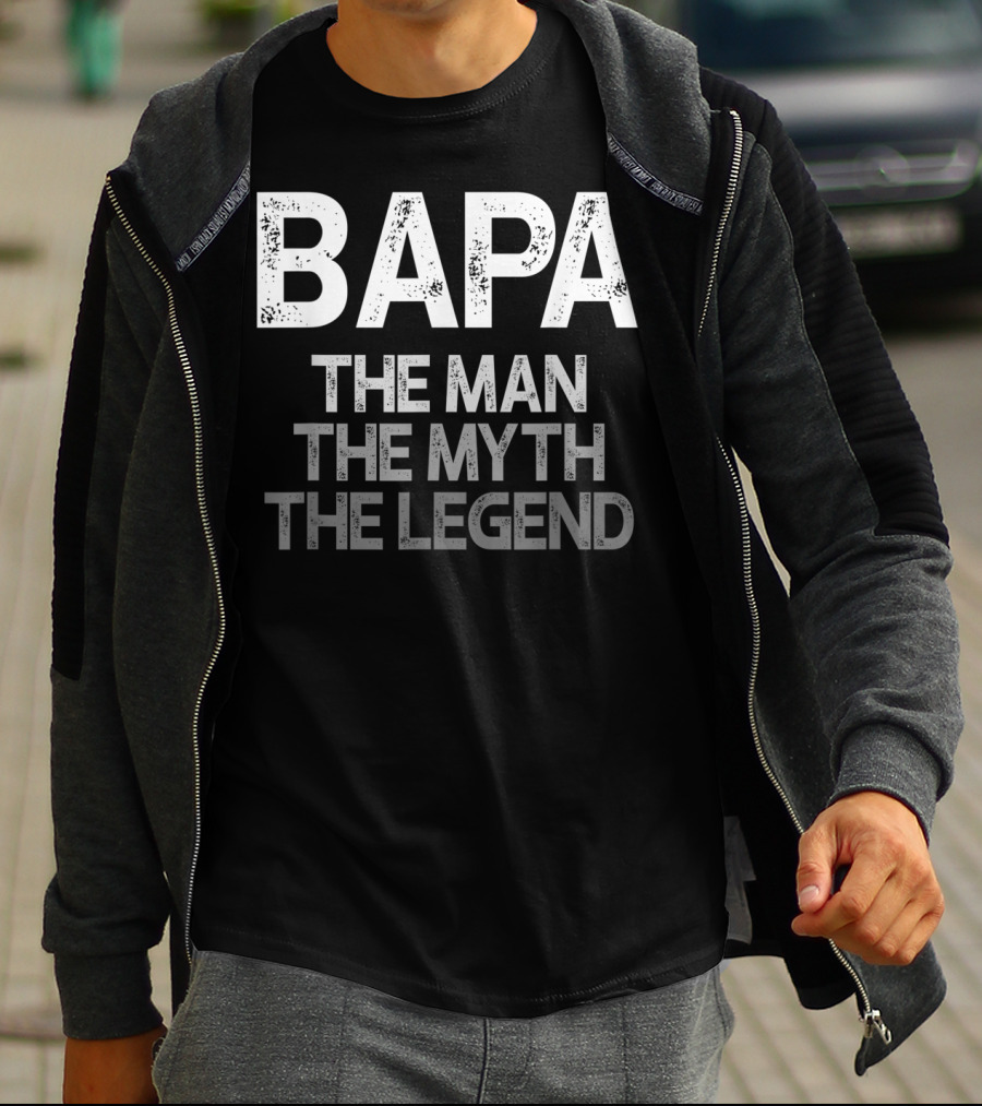 Bapa The Man The Myth The Legend Mens T-Shirt