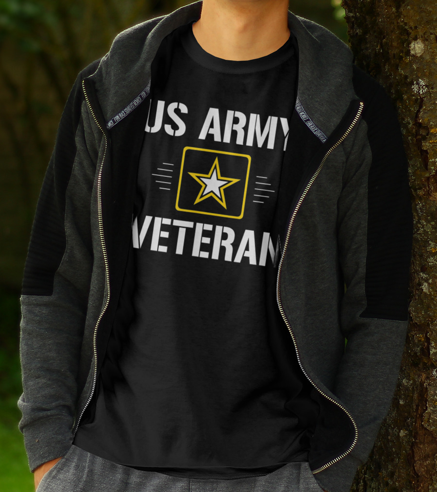 US Army Veteran Star Emblem T-Shirt