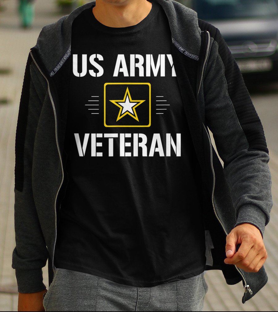 US Army Veteran Star Emblem T-Shirt