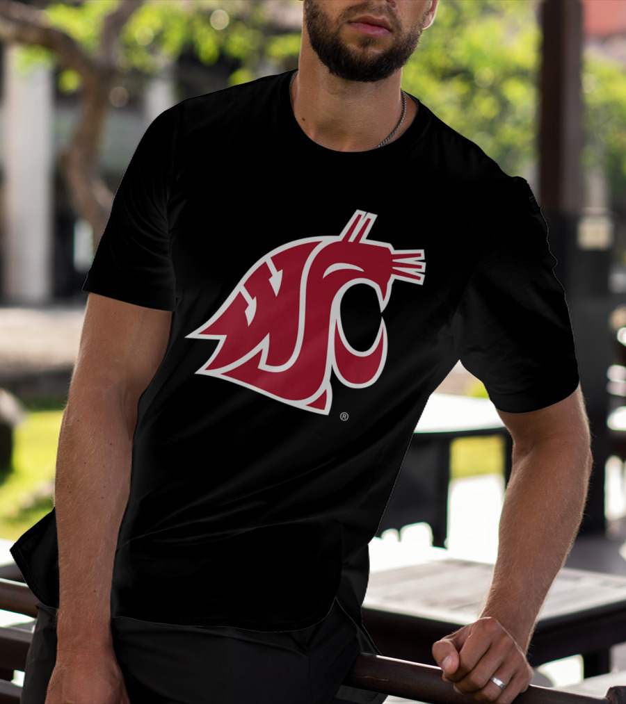 Washington State Cougars NCAA Logo PPWST03 T-Shirt