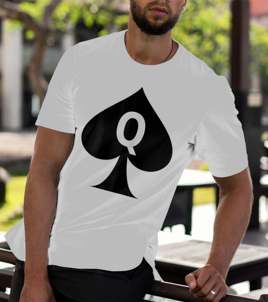 Queen Of Spades Q Symbol Hotwife Clothing T-Shirt