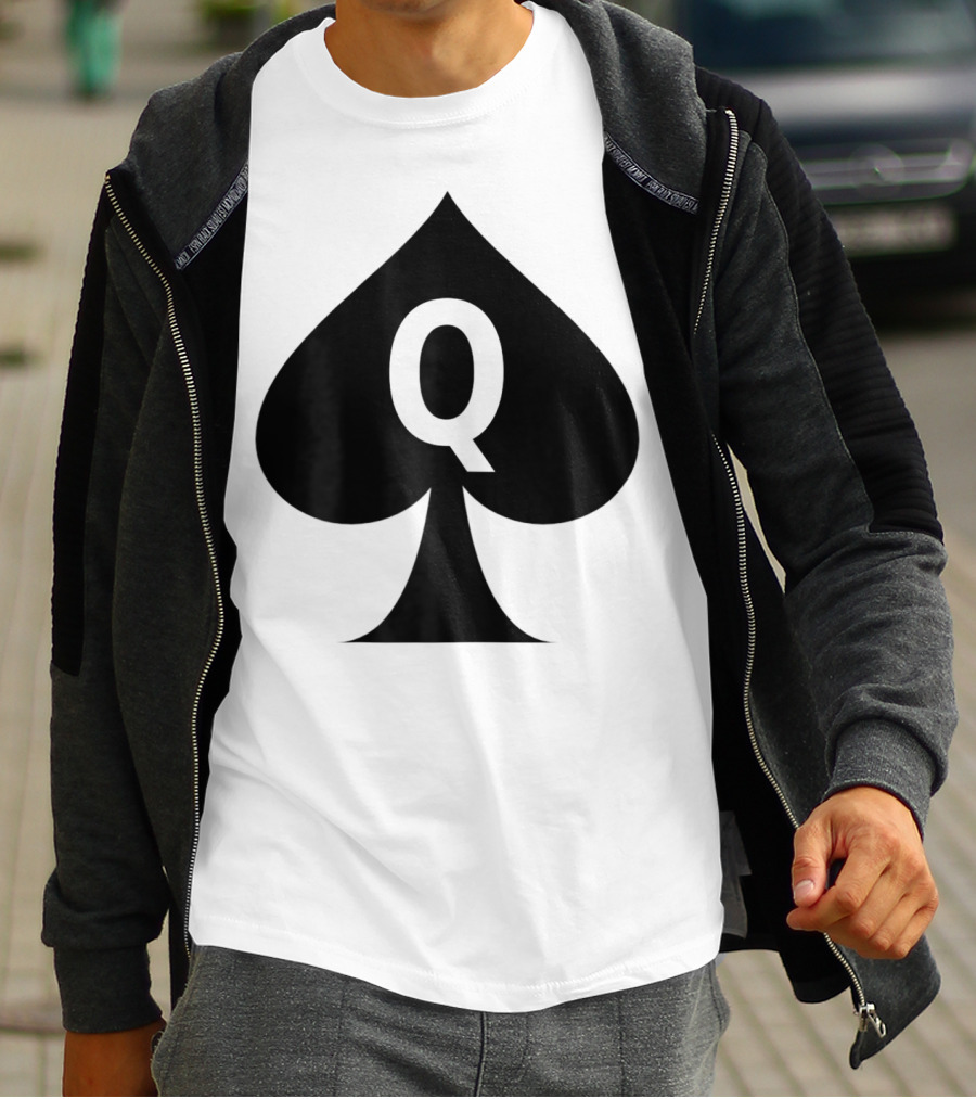 Queen Of Spades Q Symbol Hotwife Clothing T-Shirt