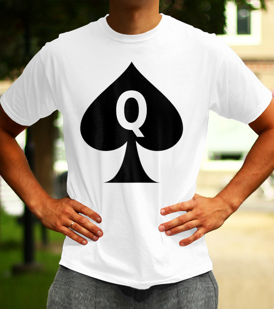 Queen Of Spades Q Symbol Hotwife Clothing T-Shirt