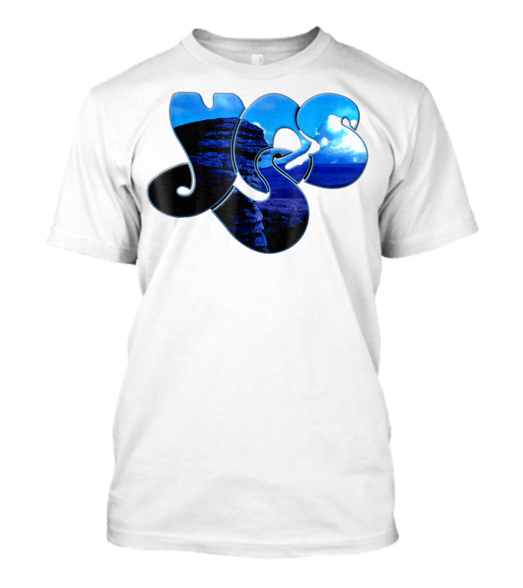 Yes Tor Logo Scenic Landscape T-Shirt