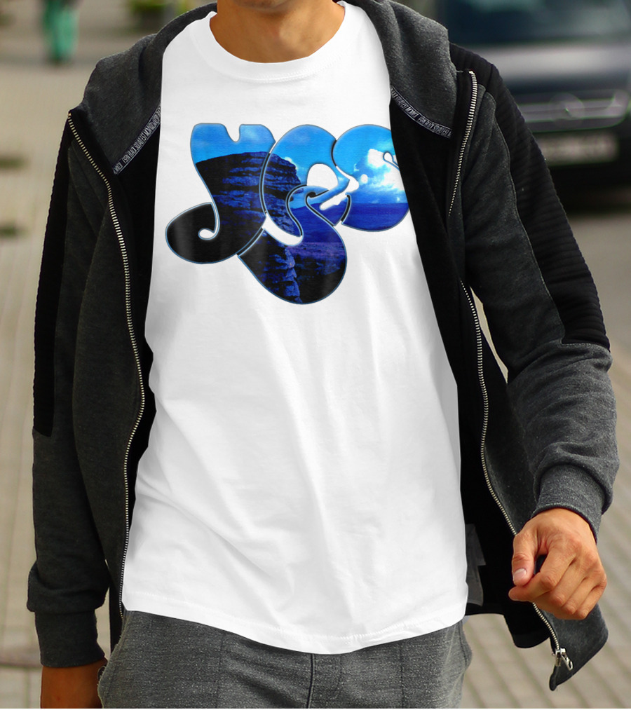 Yes Tor Logo Scenic Landscape T-Shirt