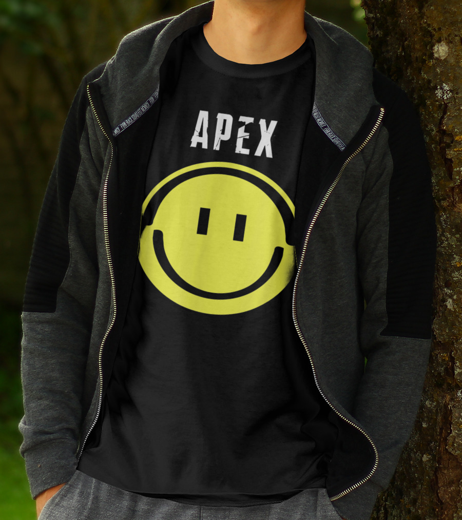 APEX Happy Pathfinder Game Smiley Face T-Shirt