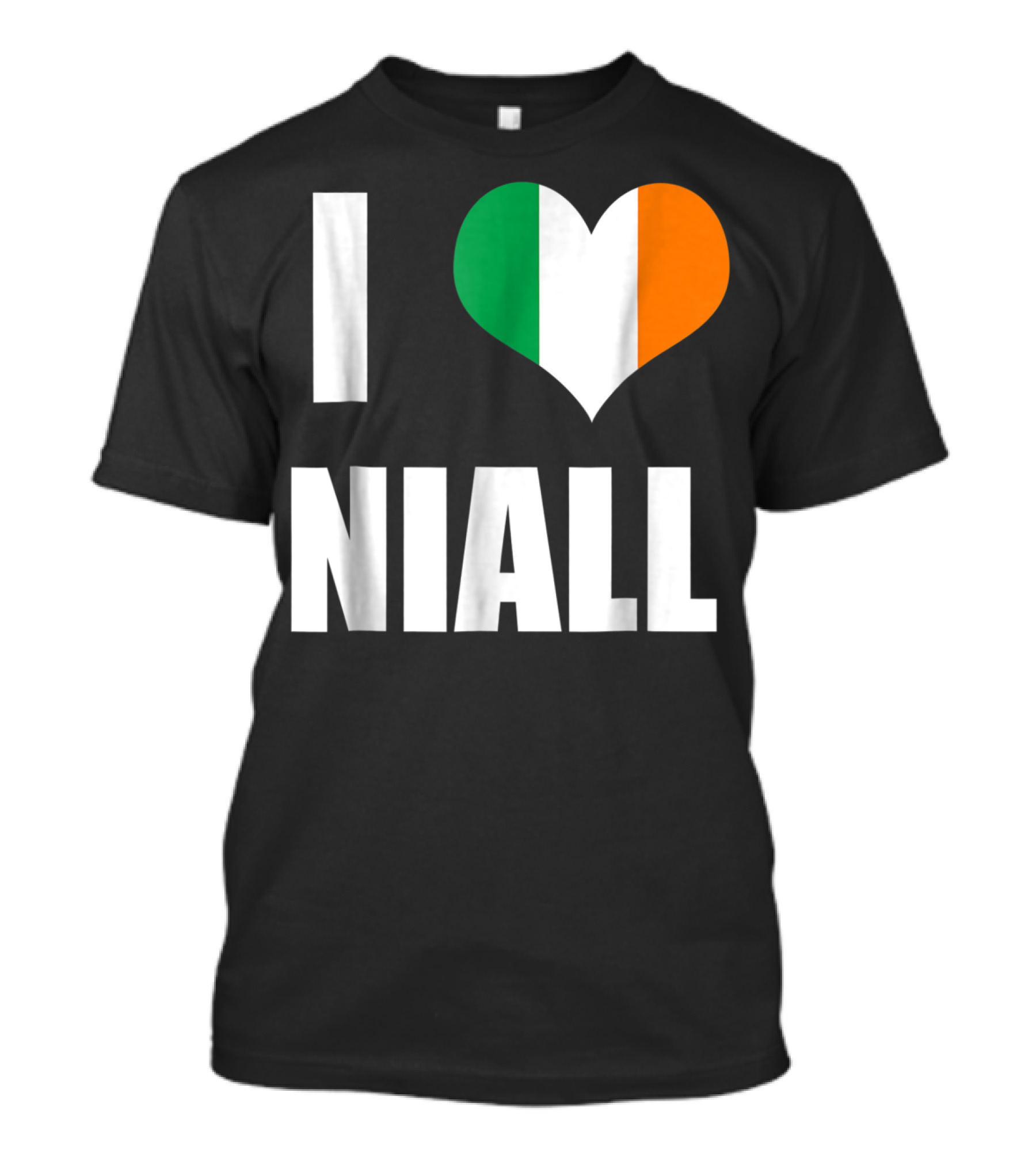 I Heart Niall With Ireland Flag Colors T-Shirt