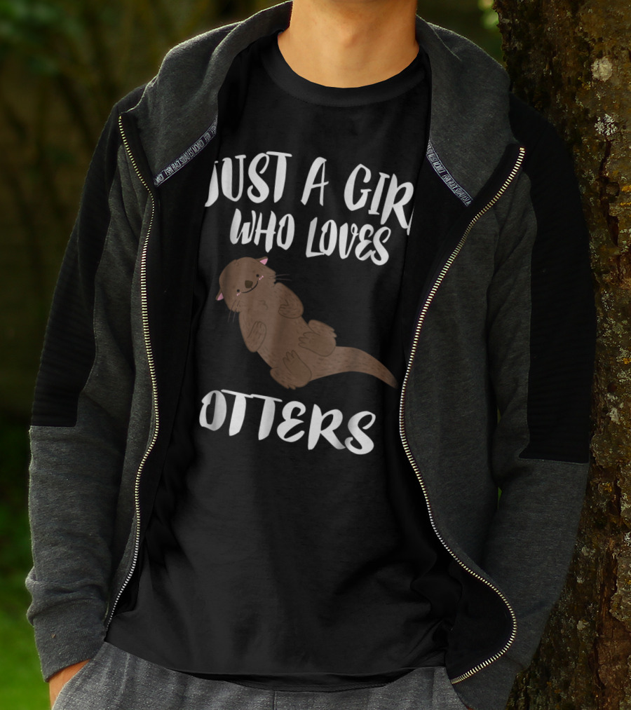 Just A Girl Who Loves Otters T-Shirt