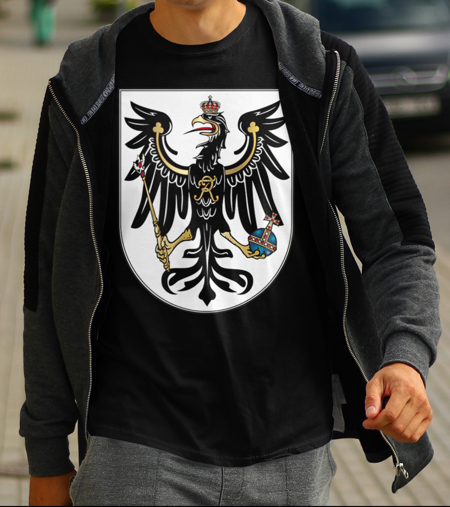 Kingdom Of Prussia Prussian Eagle Coat Of Arms Crest T-Shirt