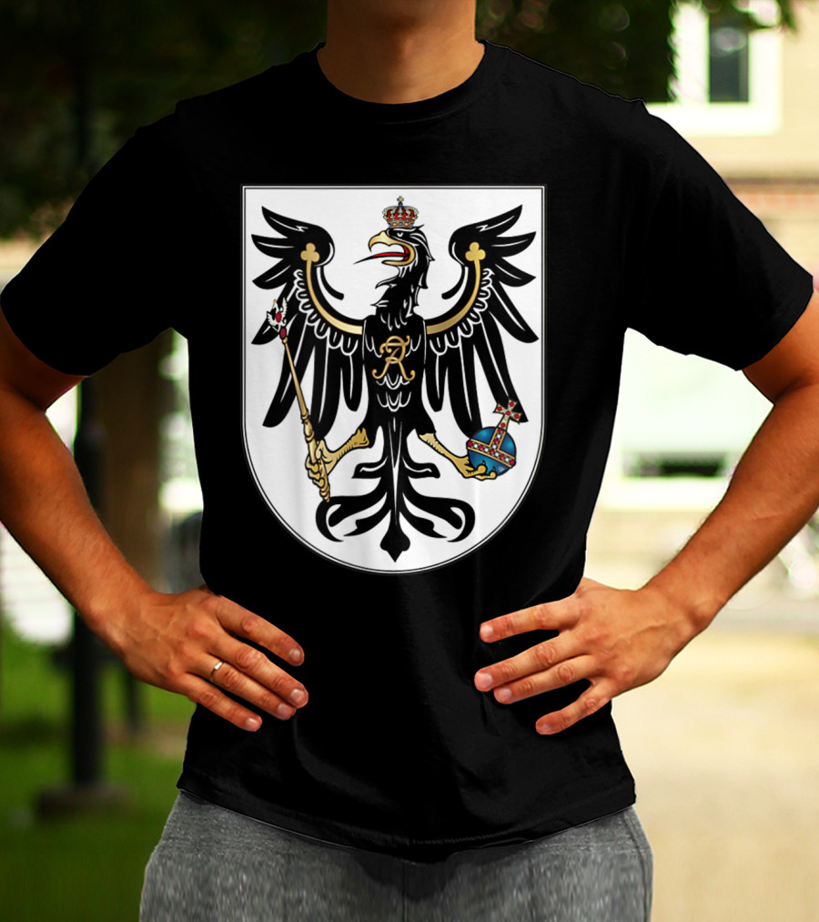 Kingdom Of Prussia Prussian Eagle Coat Of Arms Crest T-Shirt