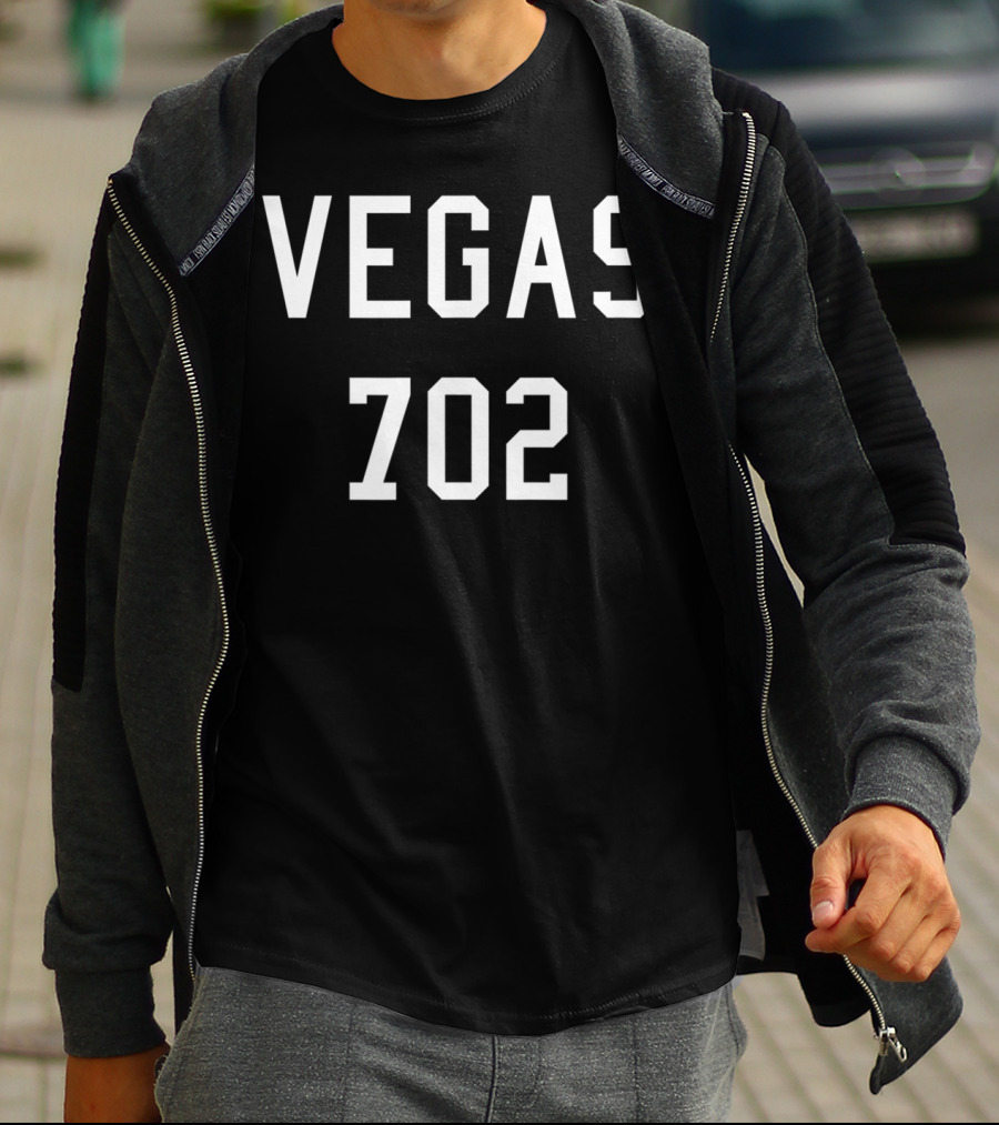 Vegas 702 Area Code T-Shirt