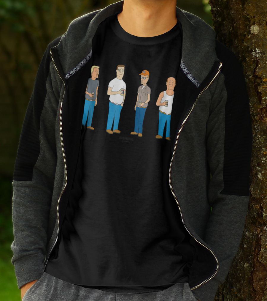 King Of The Hill Yep Hank Dale Boomhauer Bill Characters T-Shirt