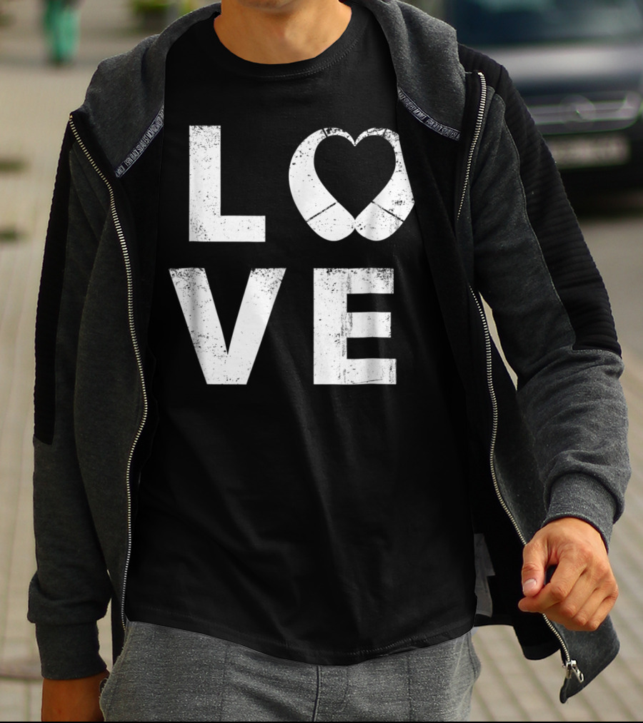 Love Heart Cochlear Implant T-Shirt